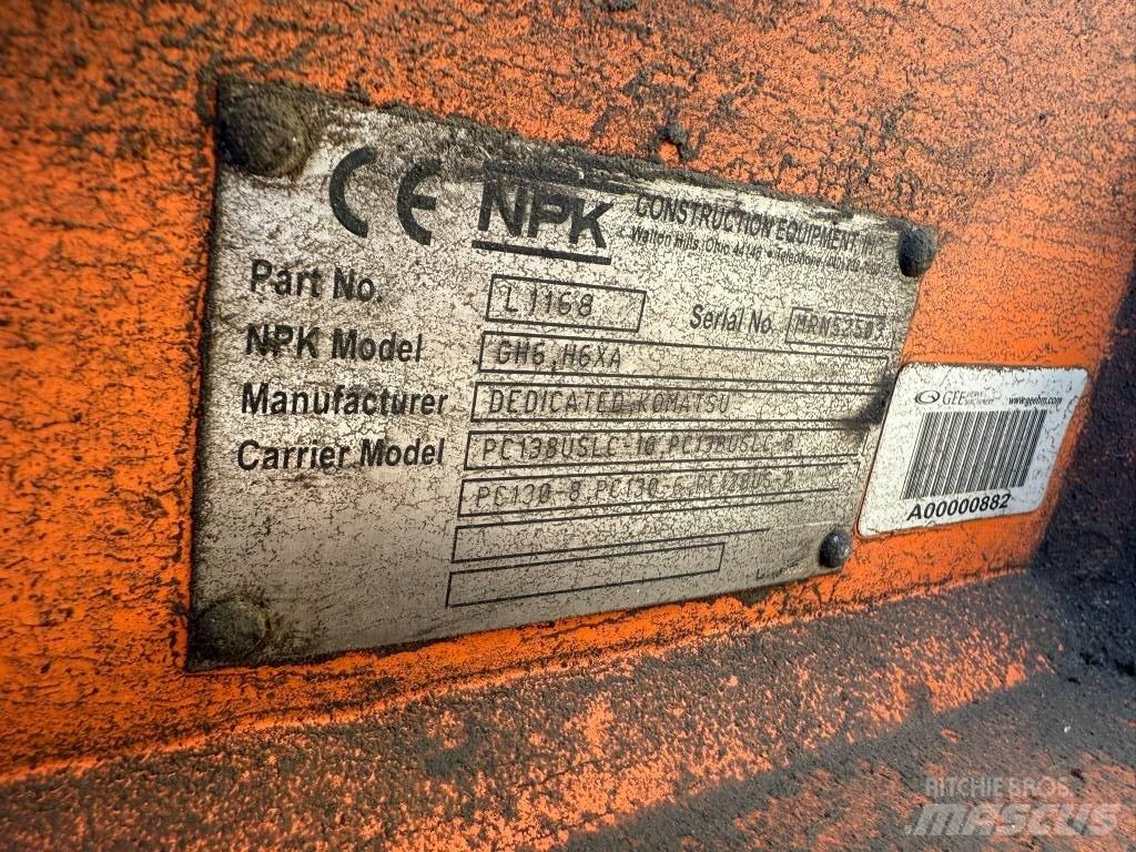 NPK GH 6 Hamers en brekers