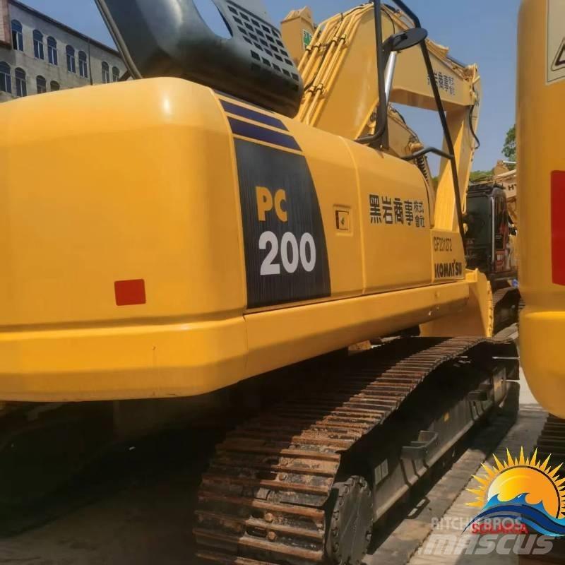 Komatsu PC 200 Rupsgraafmachines