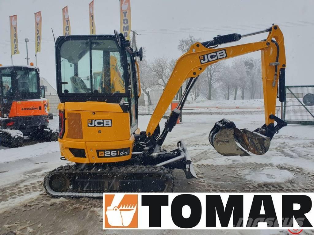 JCB 26 C-1 Minigraafmachines < 7t