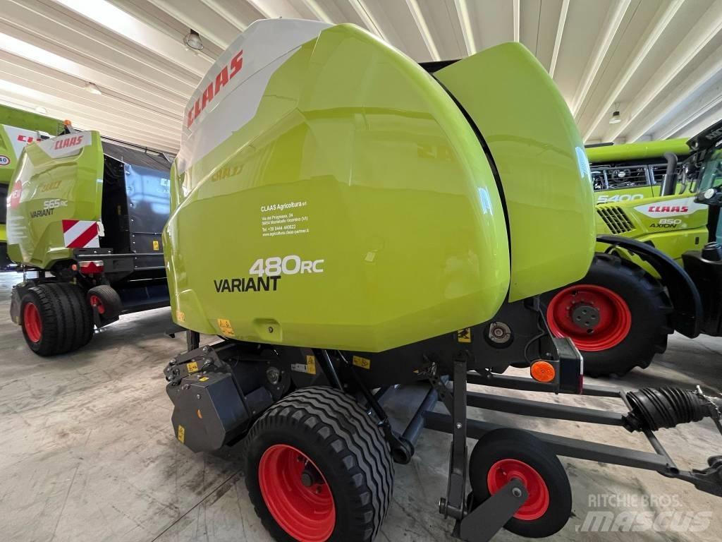 CLAAS Variant 480 RC Ronde-balenpersen