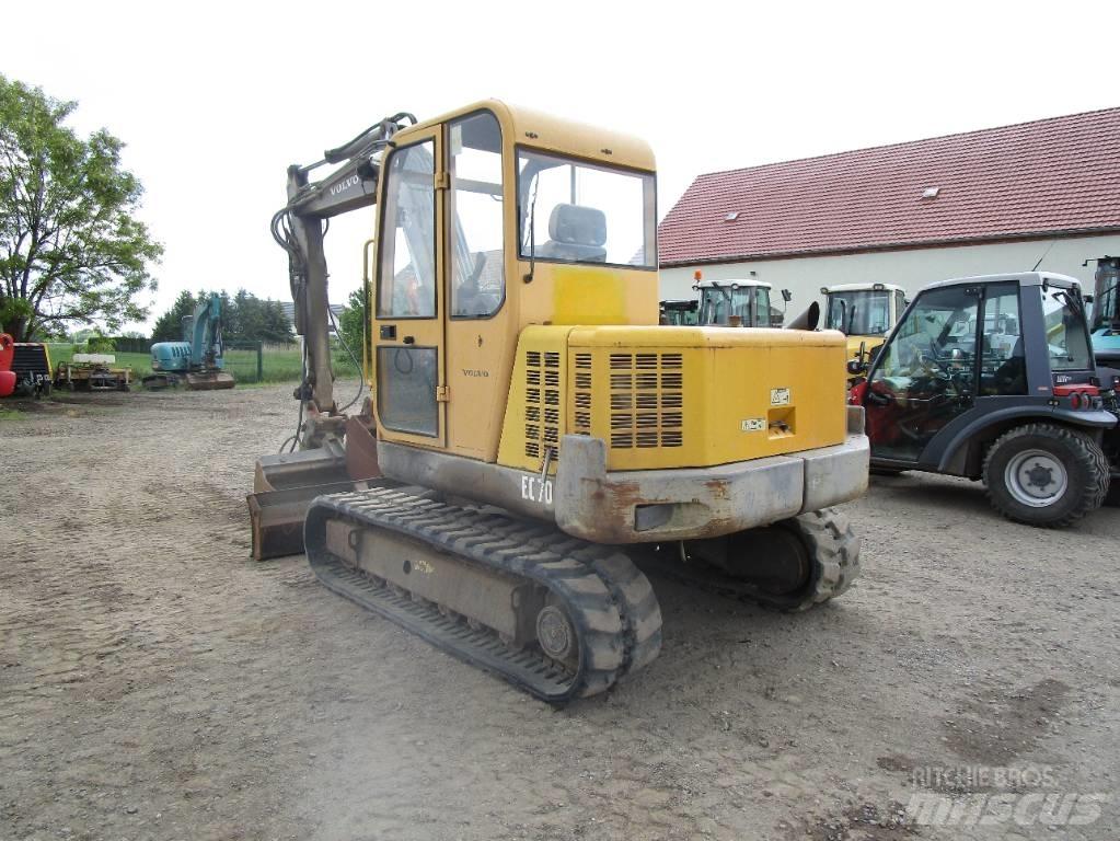 Volvo EC 70  ECR 88 Midigraafmachines 7t - 12t