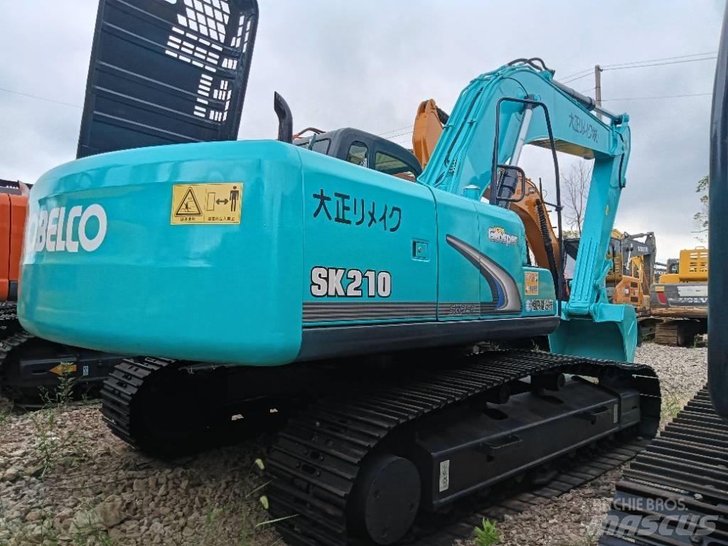 Kobelco SK 210 Rupsgraafmachines