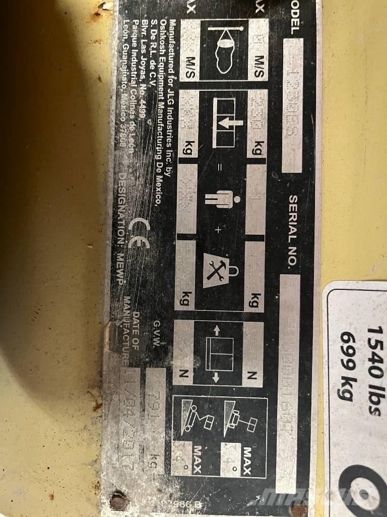 JLG 1230 ES Personenliften en invalideliften