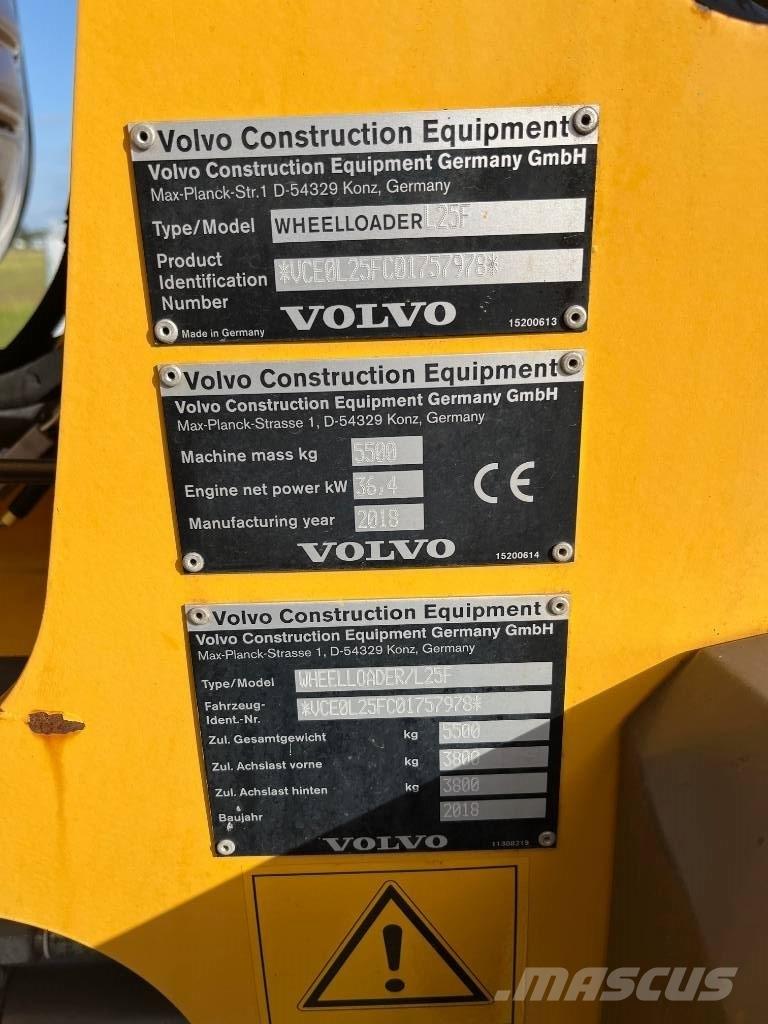 Volvo L 25 F Wielladers