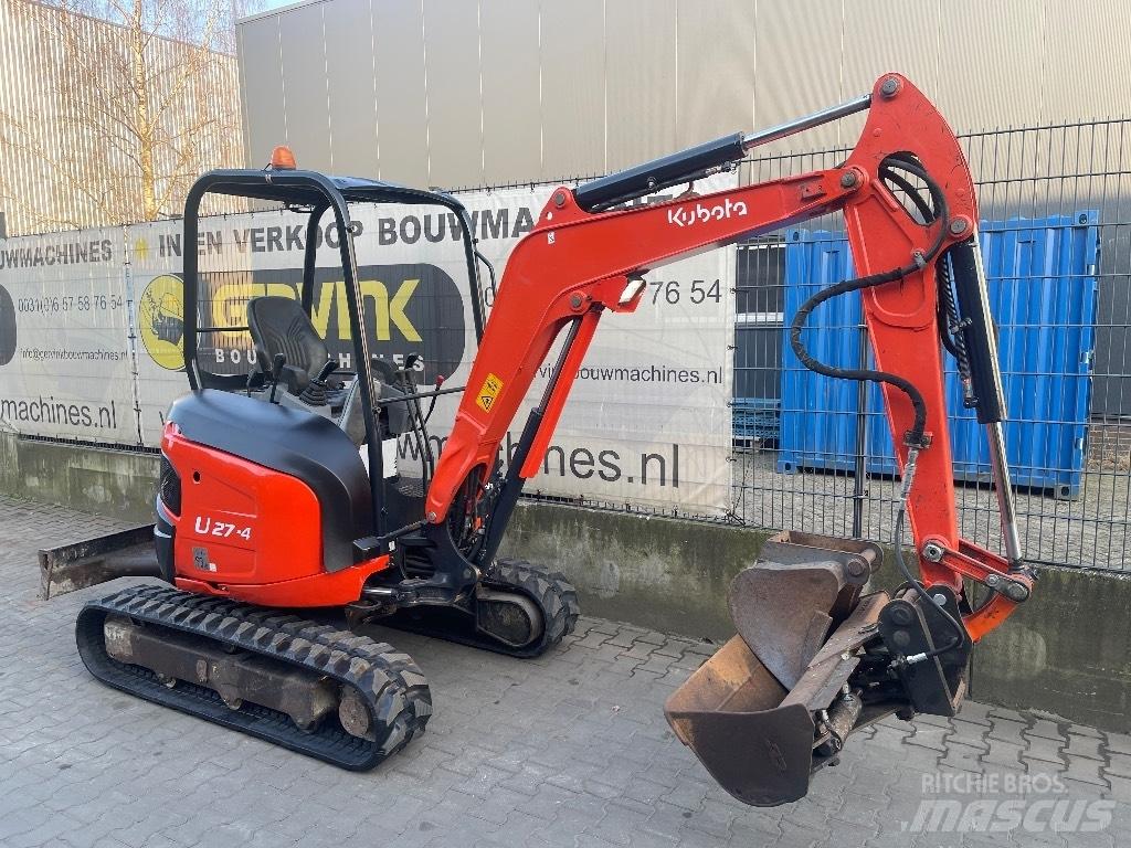 Kubota U 27-4 Minigraafmachines < 7t