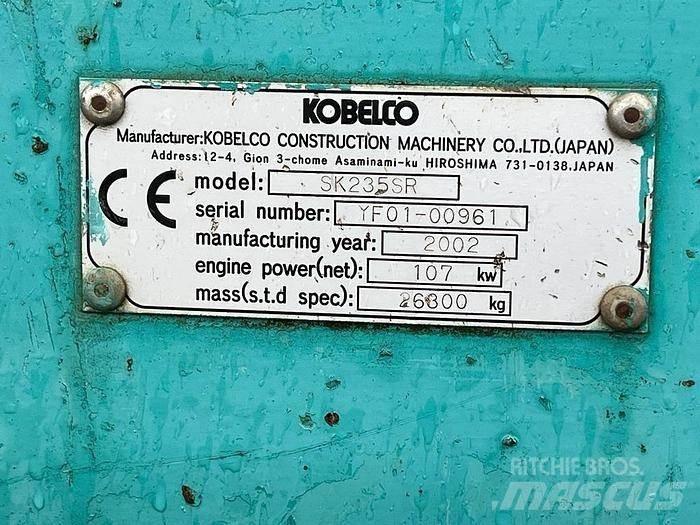 Kobelco SK235 SR Speciale Graafmachines