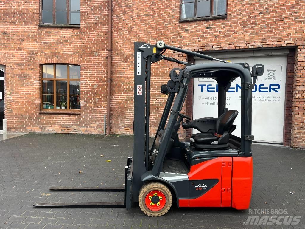 Linde E 12 Elektrische heftrucks