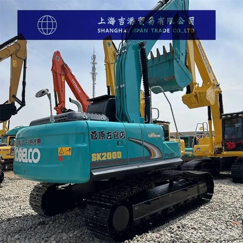 Kobelco SK 200 Rupsgraafmachines