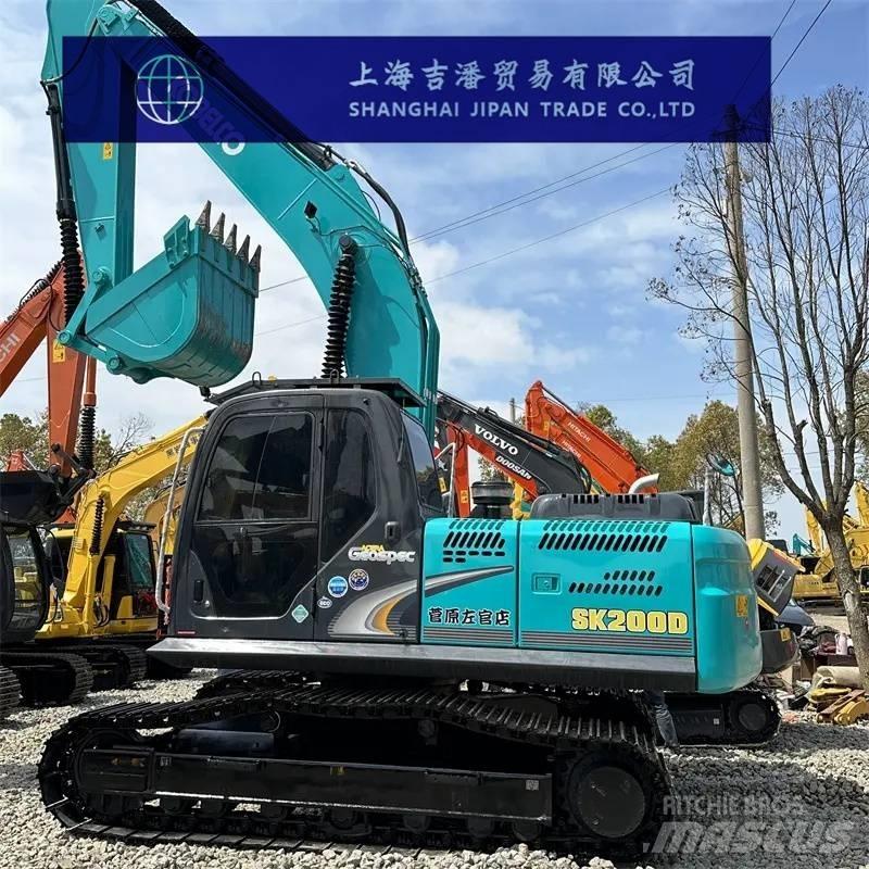Kobelco SK 200 Rupsgraafmachines