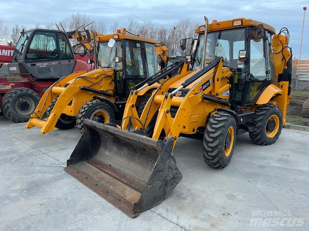 JCB 2 CX Graaf-laadcombinaties