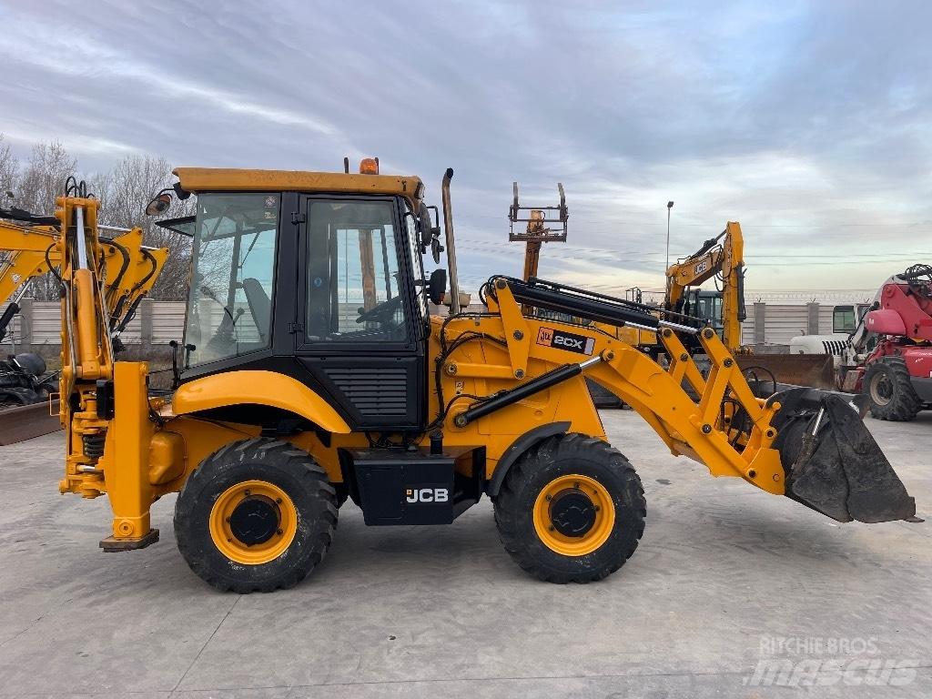 JCB 2 CX Graaf-laadcombinaties