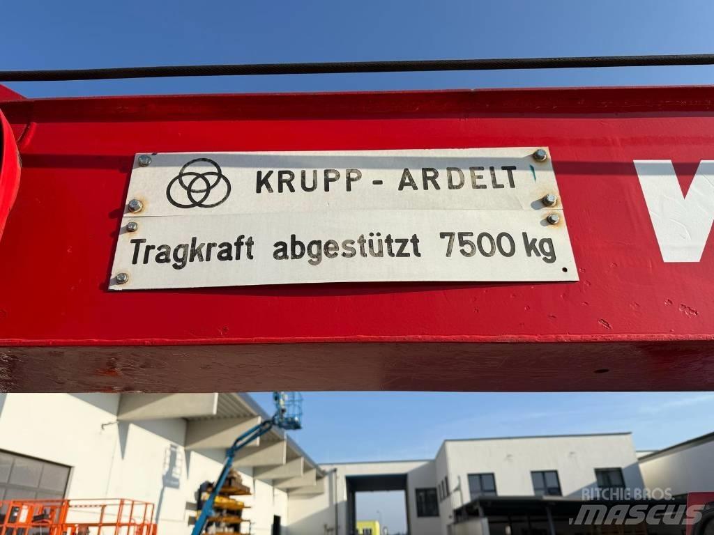 Krupp 6Gtk Ruwterrein kranen