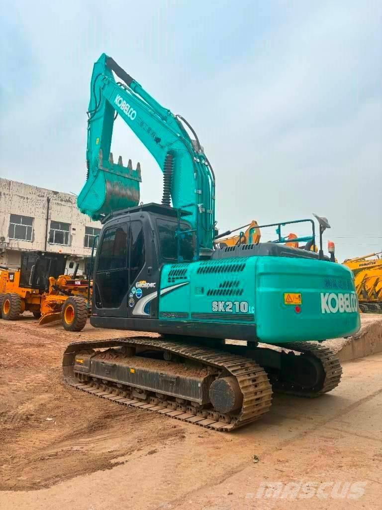 Kobelco SK 210 Rupsgraafmachines