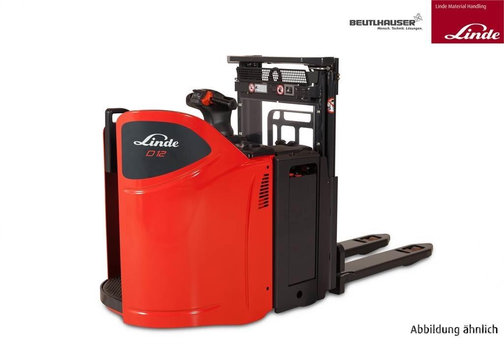 Linde D12AP Stapelaar meeloop