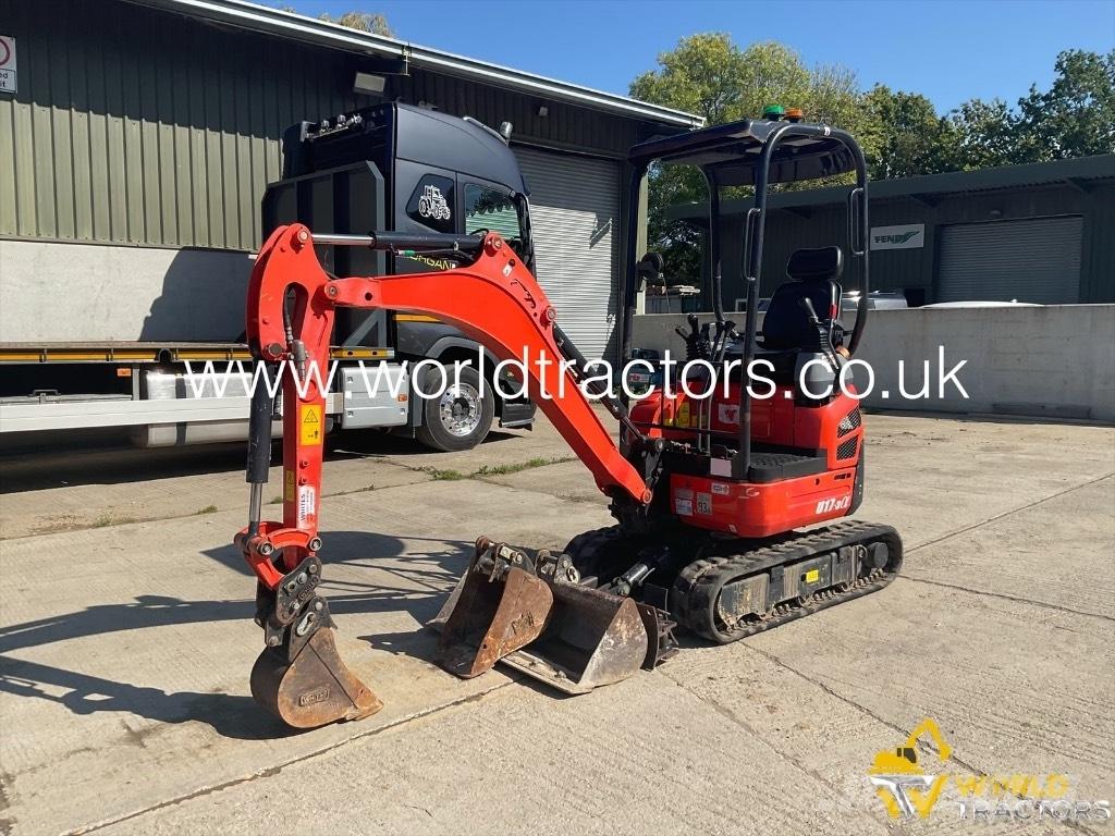 Kubota U 17-3 Minigraafmachines < 7t
