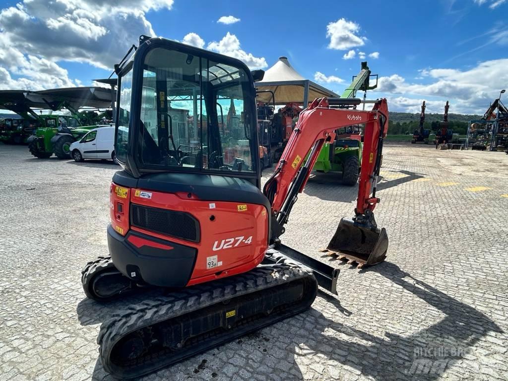 Kubota u27 hi Minigraafmachines < 7t