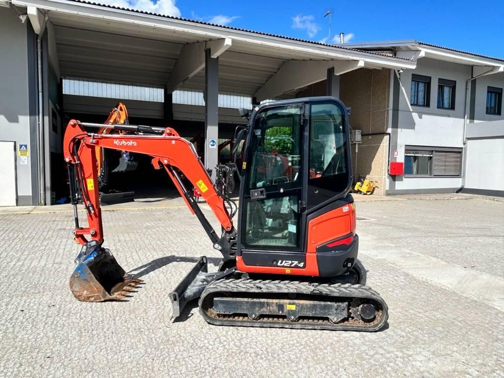 Kubota u27 hi Minigraafmachines < 7t