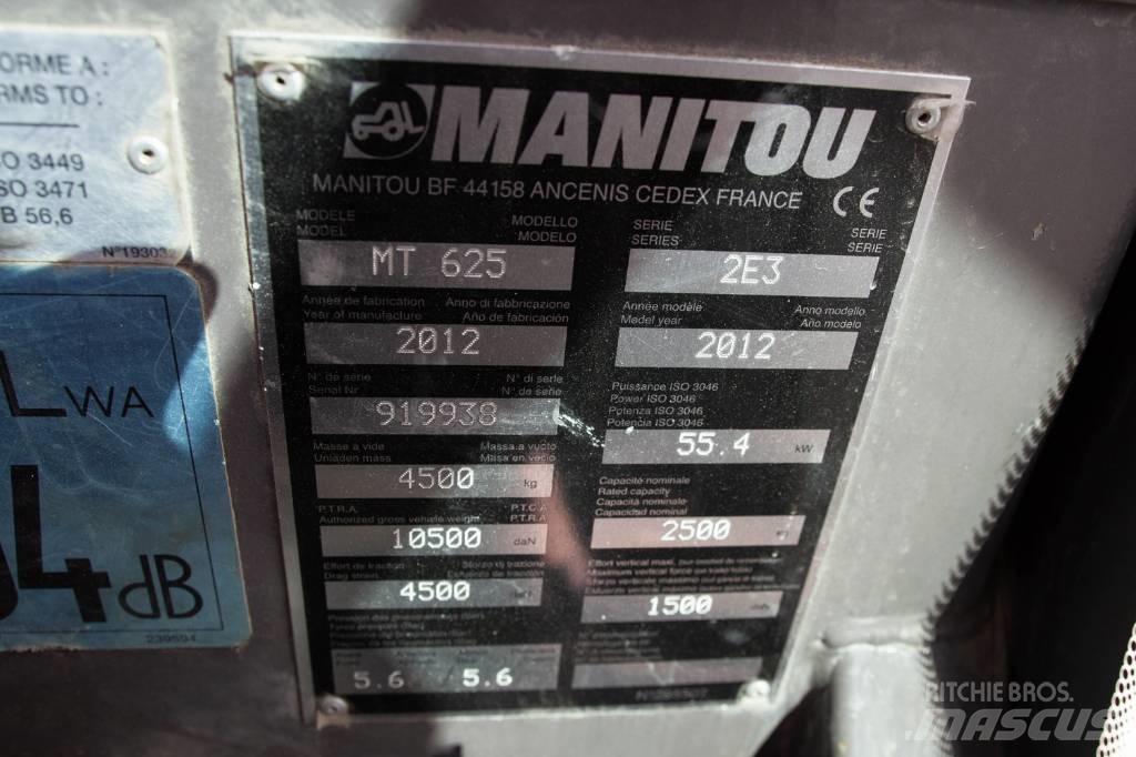 Manitou MT625 Verreikers