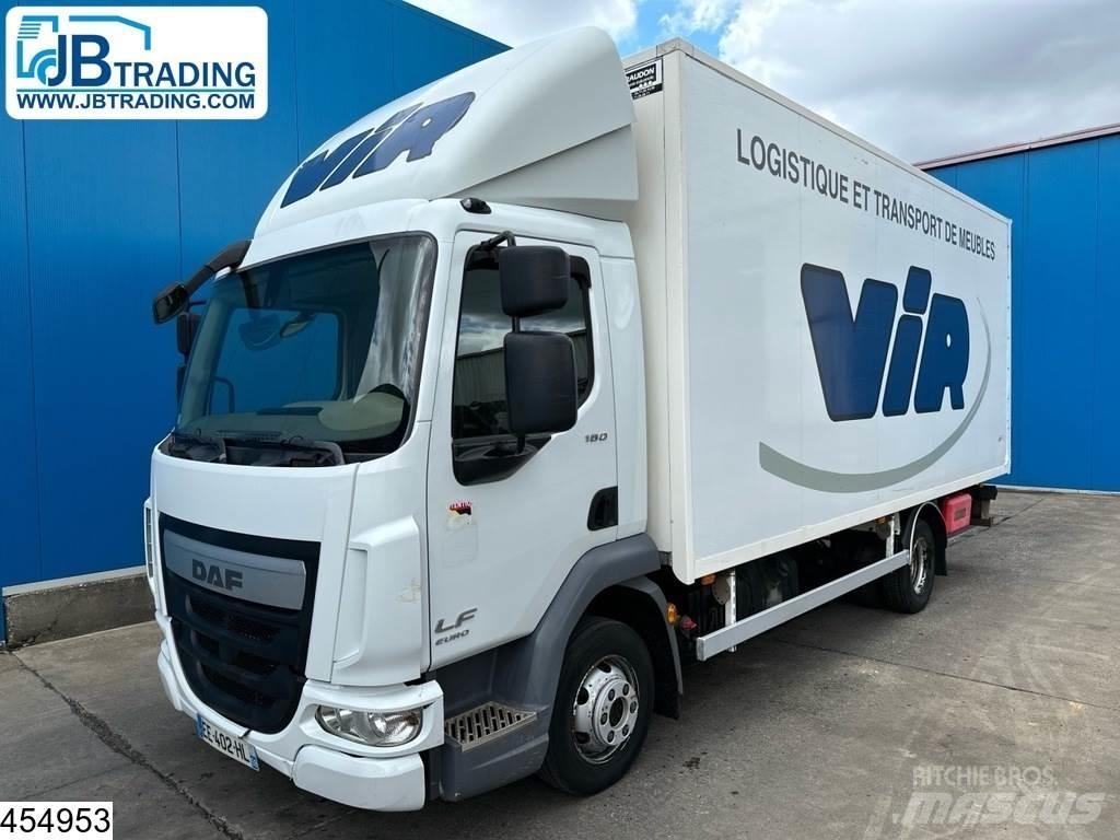 DAF LF 180 EURO 6 Bakwagens met gesloten opbouw
