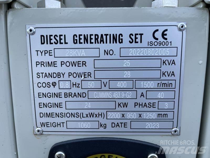 Cummins 28 kVA Diesel generatoren