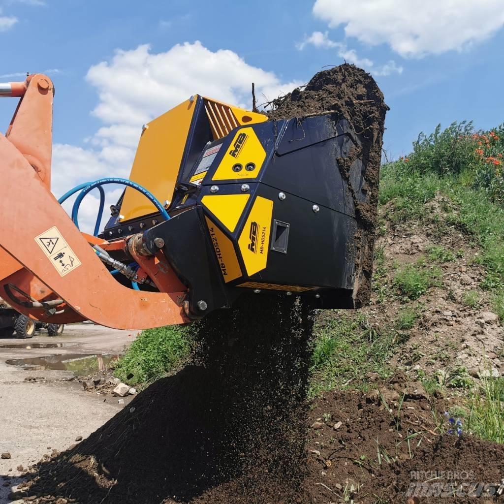 MB Crusher MB-HDS214 Puinbakken