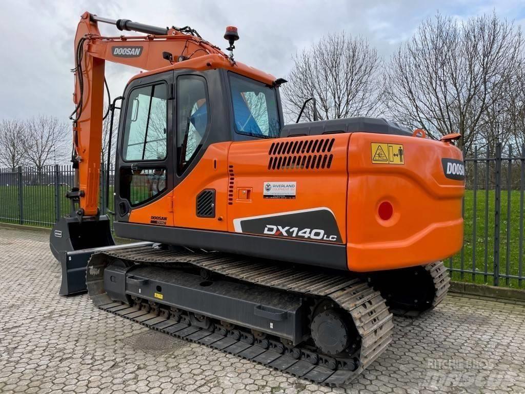 Doosan dx140w Wielgraafmachines