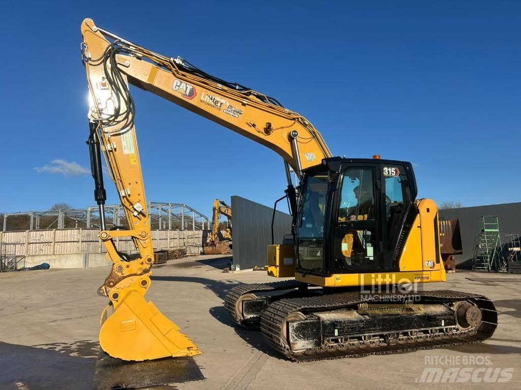 CAT 315 Rupsgraafmachines