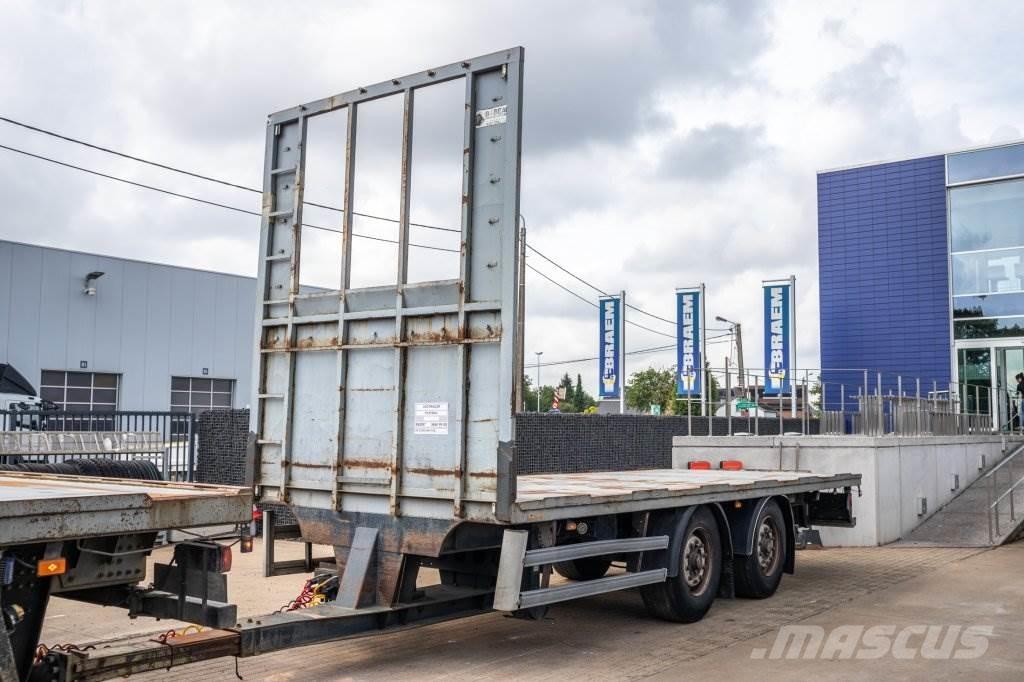 Lecitrailer RC2BD Vlakke laadvloer