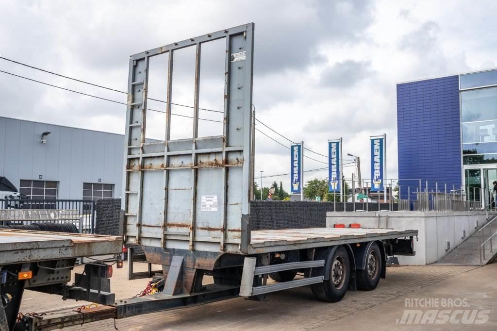Lecitrailer RC2BD Vlakke laadvloer