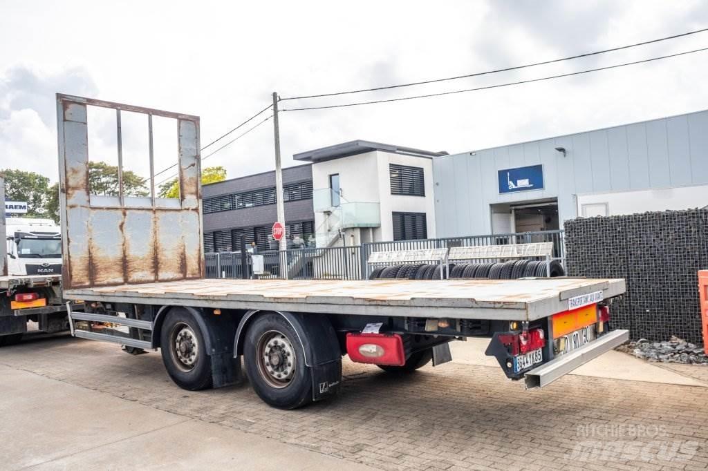 Lecitrailer RC2BD Vlakke laadvloer