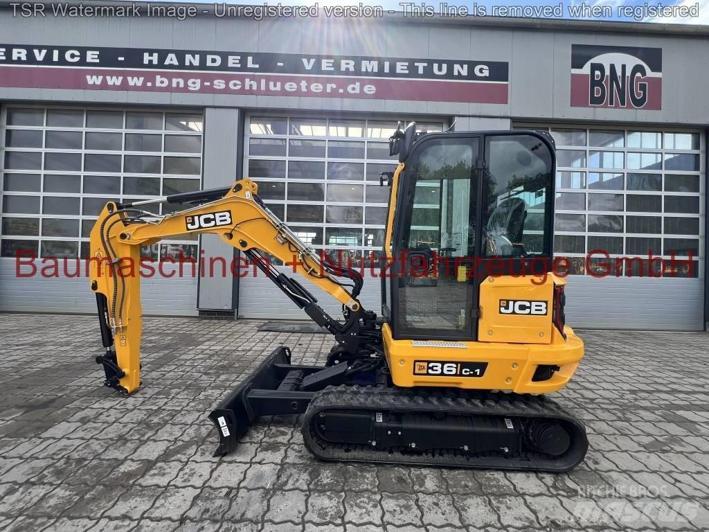 JCB 36C -werkneu- Minigraafmachines < 7t