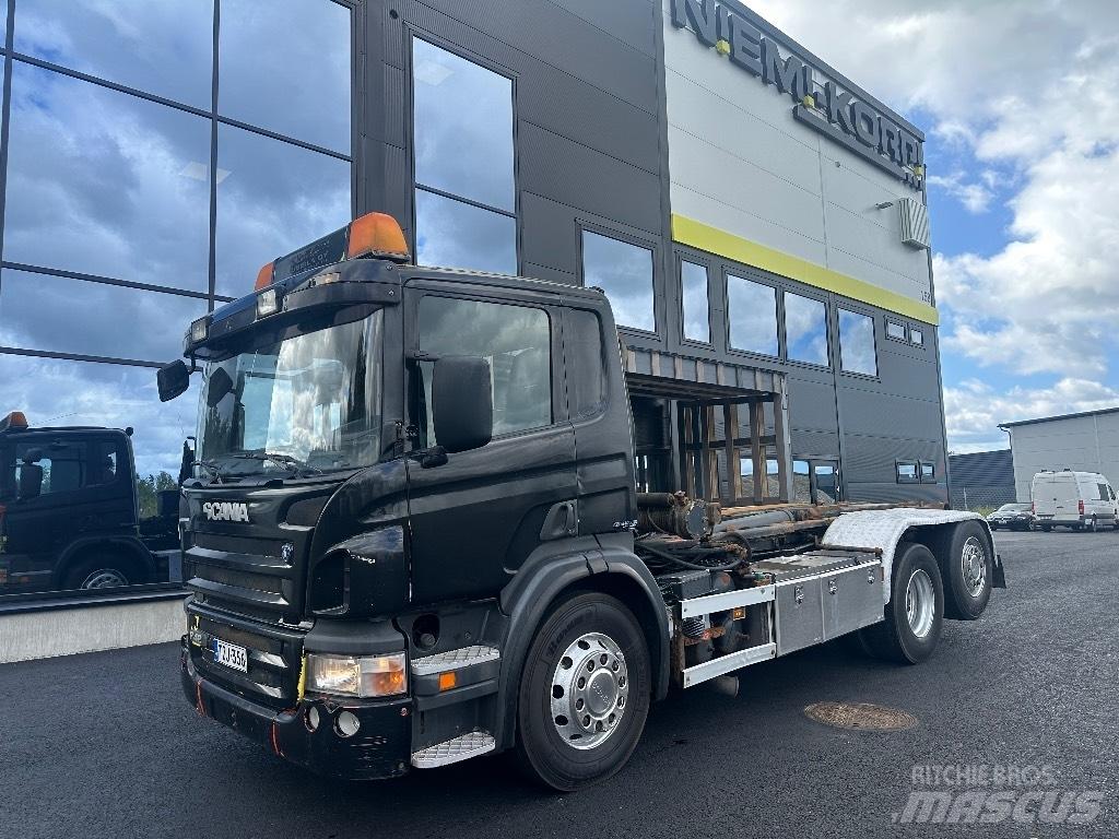 Scania P420 6x2*4 Vrachtwagen met containersysteem