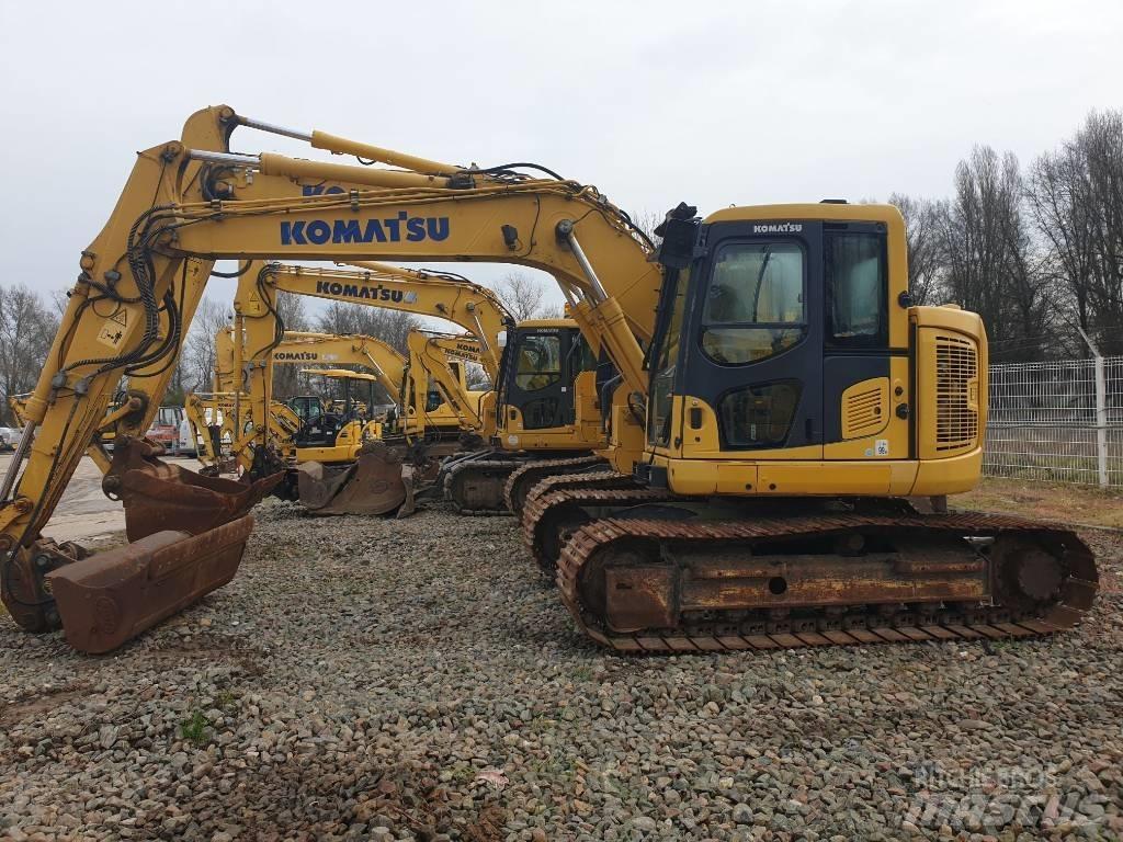Komatsu PC138US-11 Rupsgraafmachines