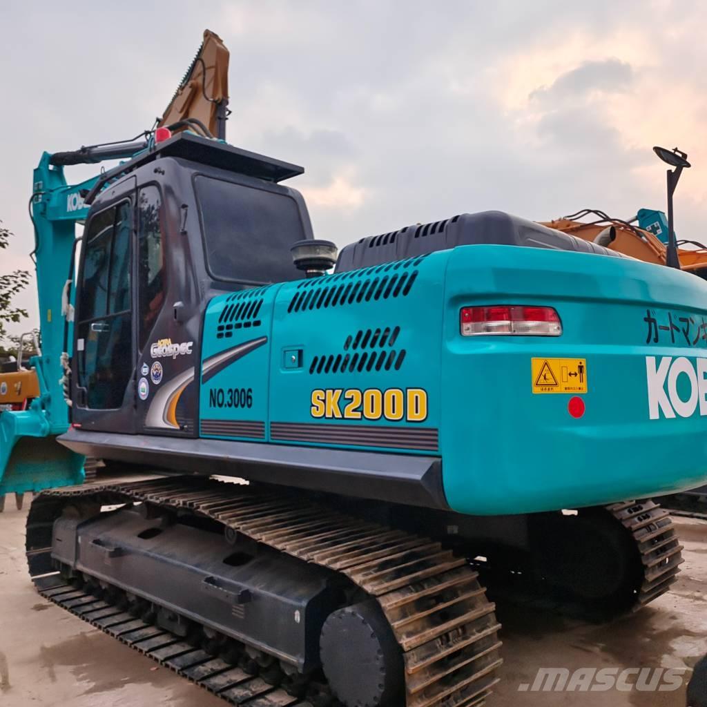 Kobelco SK 200 Rupsgraafmachines