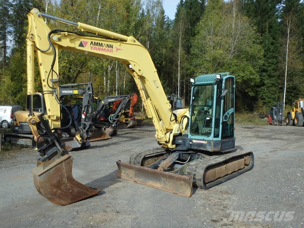 Yanmar Vio 75 A Midigraafmachines 7t - 12t