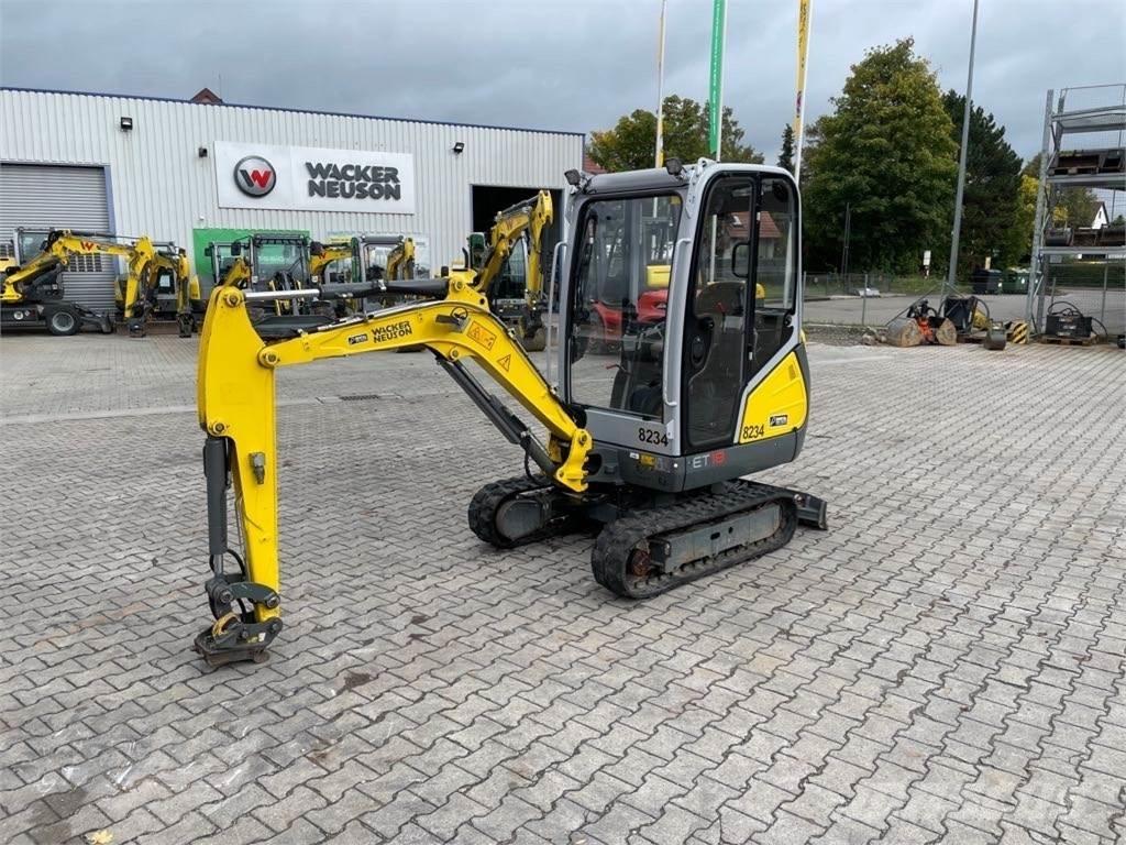 Wacker Neuson ET18 Rupsgraafmachines