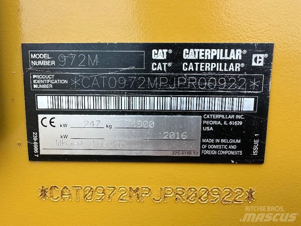 CAT 972 M Wielladers