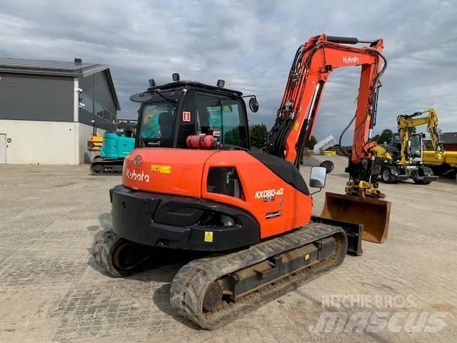 Kubota KX 080-4 Midigraafmachines 7t - 12t