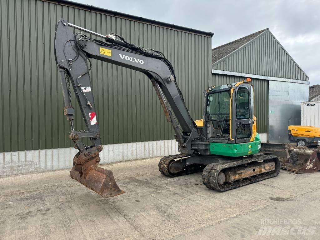 Volvo ECR 88 D Midigraafmachines 7t - 12t