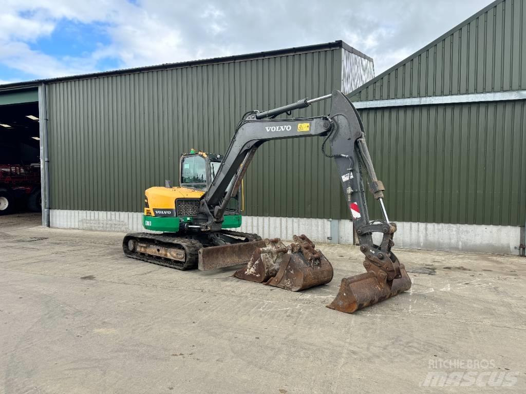 Volvo ECR 88 D Midigraafmachines 7t - 12t