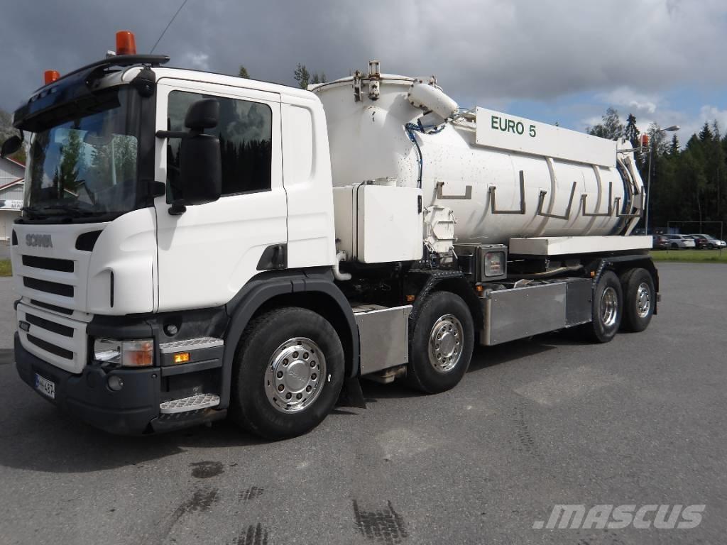 Scania P 400 LB Kolkenzuigers