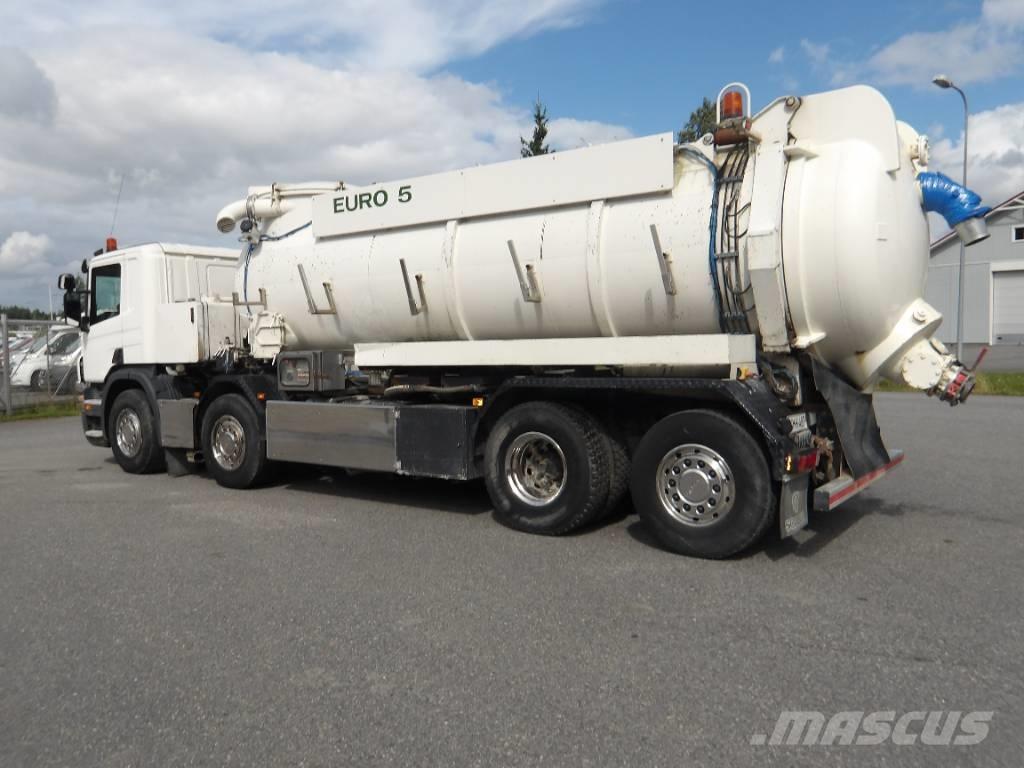 Scania P 400 LB Kolkenzuigers