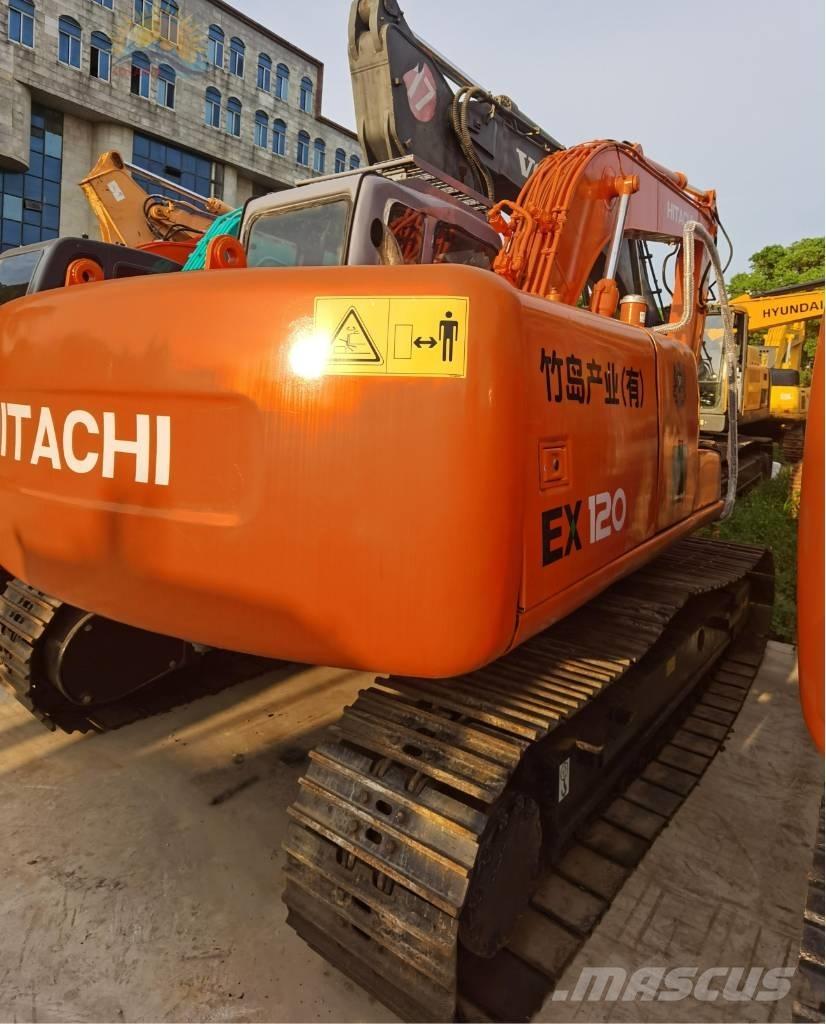 Hitachi EX 120 Rupsgraafmachines