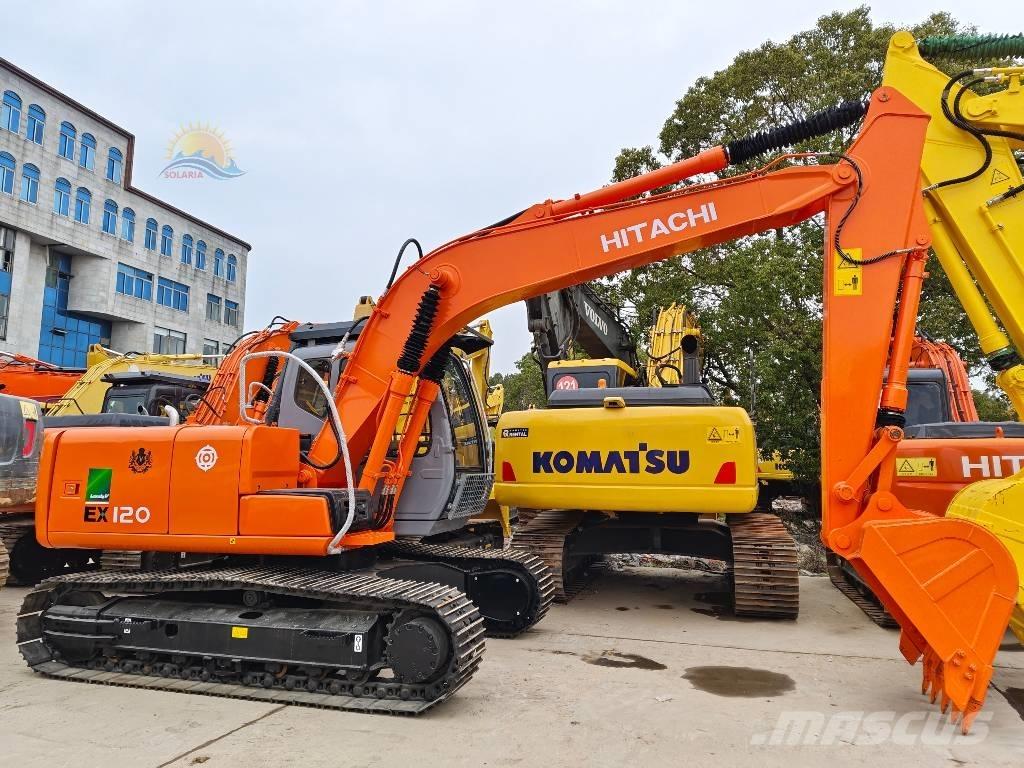 Hitachi EX 120 Rupsgraafmachines