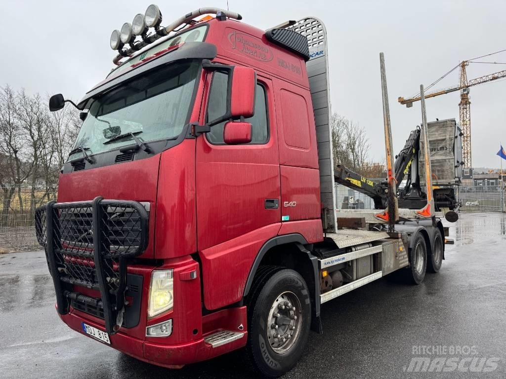 Volvo FH 540 Hout-Bakwagens