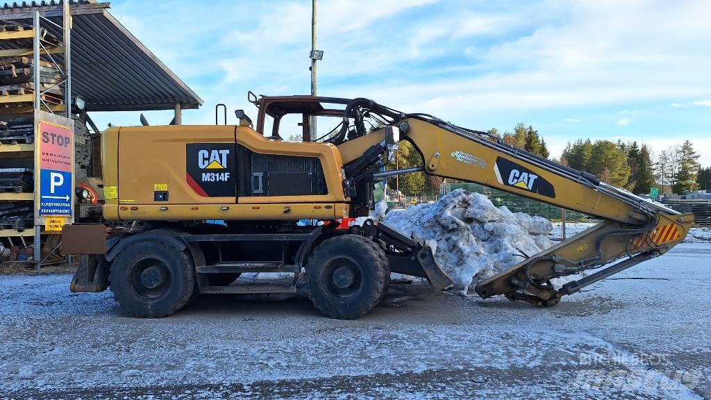 CAT M314F Wielgraafmachines