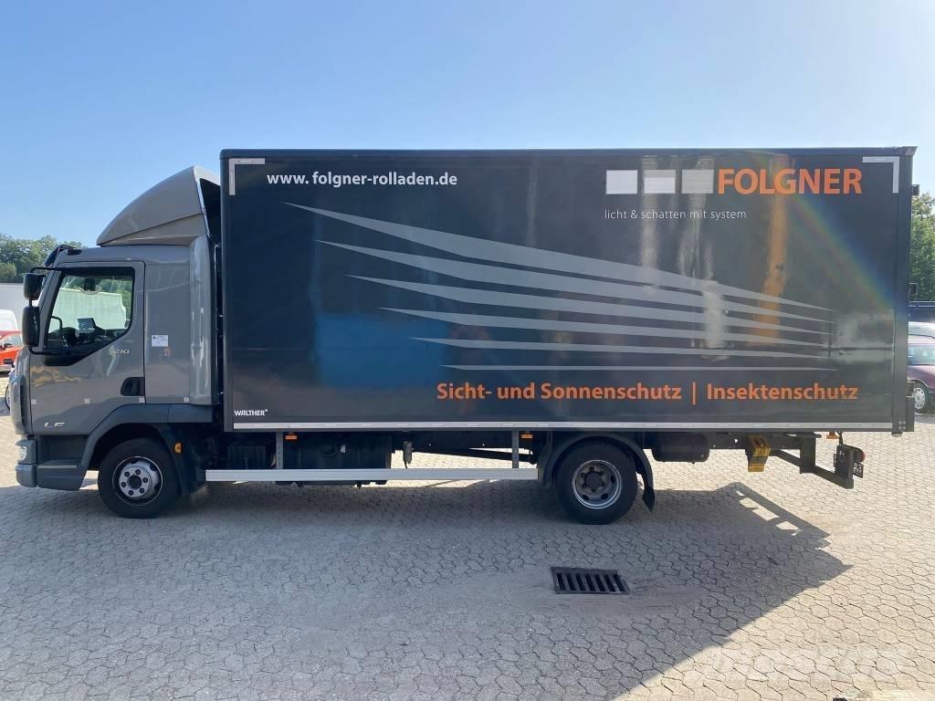 DAF LF210 Bakwagens met gesloten opbouw