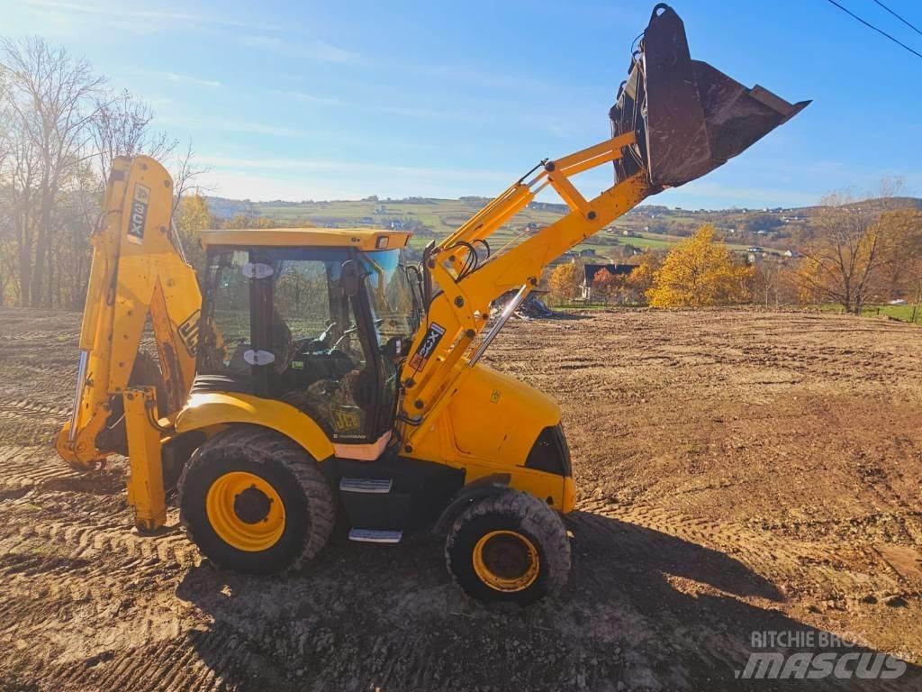 JCB 3 CX, JOYSTICK Graaf-laadcombinaties