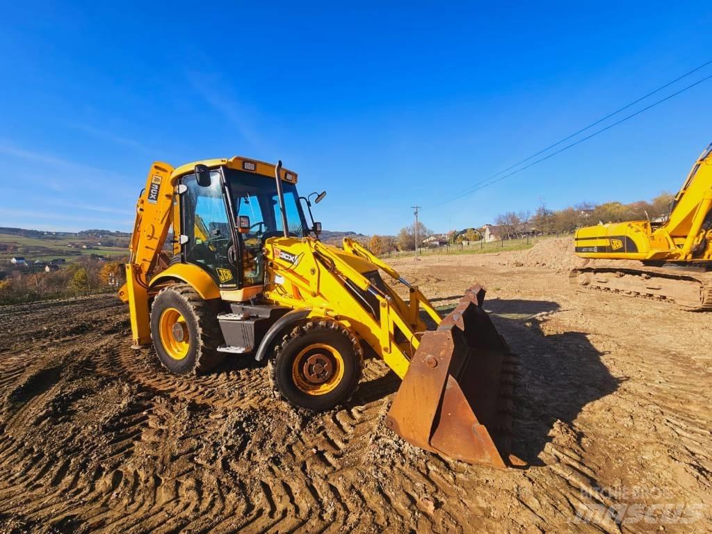 JCB 3 CX, JOYSTICK Graaf-laadcombinaties