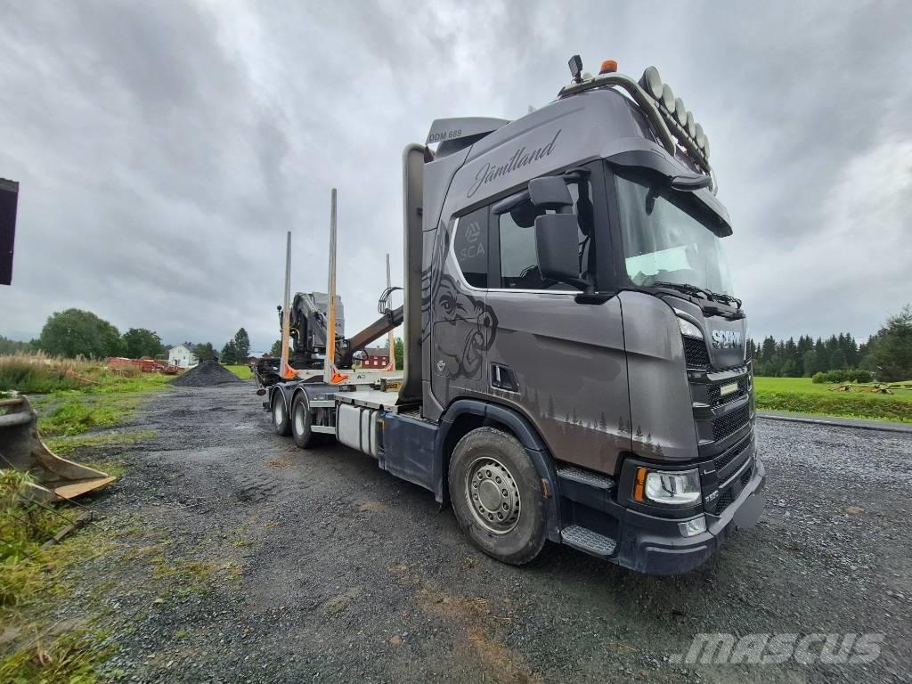 Scania R 650 Hout-Bakwagens